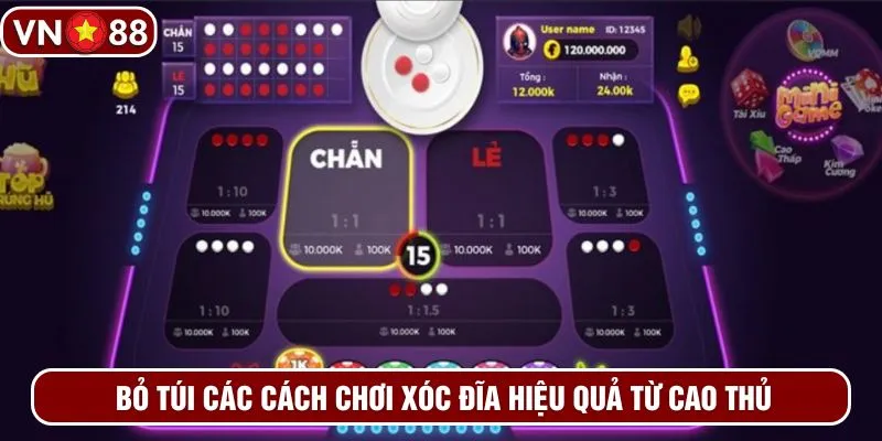 Bỏ túi các cách chơi xóc đĩa hiệu quả từ cao thủ