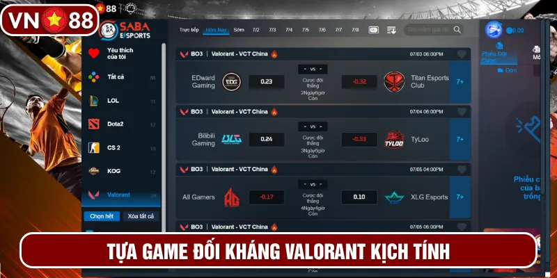 E-sports Valorant hấp dẫn đòi hỏi tính chiến thuật cao
