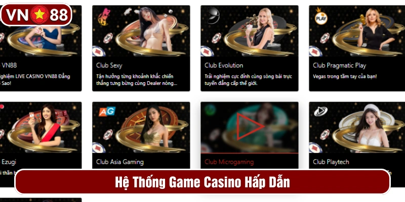 VN88 hợp tác với nhiều nhà làm game lớn 